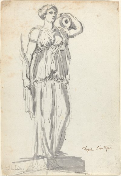 A Ludovisi Vízszállító alkotó: Augustin Pajou