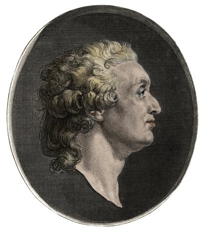 Marie Jean Antoine Nicolas de Cartat, de Condorcet márki (1743 - 1794) portréja Augustin Saint-Aubin után - 1736-1807 - alkotó: Augustin de (after) Saint Aubin