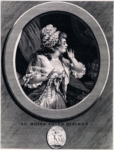 Legalább légy diszkrét!, 1789 alkotó: Augustin de Saint Aubin