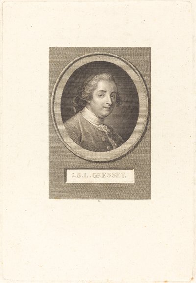 Jean-Baptiste-Louis Gresset von Augustin de Saint Aubin