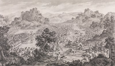 Kormán nagy győzelme, 1770. alkotó: Augustin de Saint Aubin