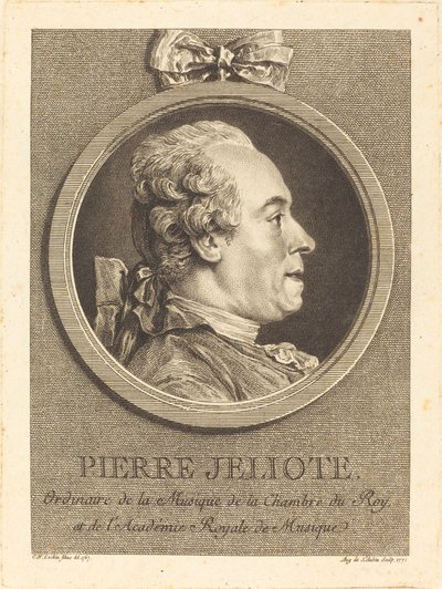 Pierre Jeliote alkotó: Augustin de Saint Aubin after Charles Nicolas Cochin II