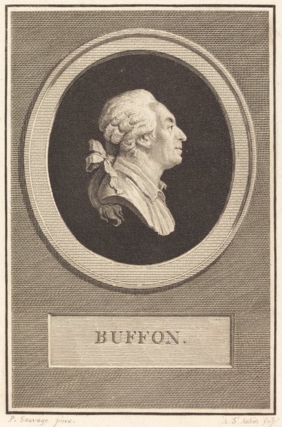 Buffon alkotó: Augustin de Saint Aubin after Piat Joseph Sauvage