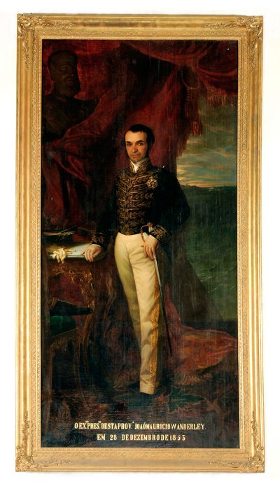 August Muller - João Maurício Wanderley - Cotegipe bárója (1853) alkotó: Augusto Muller
