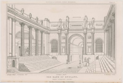 Bank of England, Lothbury Court alkotó: Augustus Charles Pugin