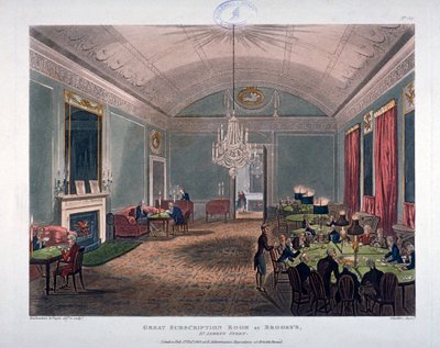 The Great Subscription Room, a Brooks