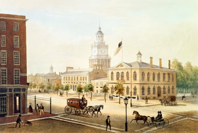 State House, Philadelphia, vésette Deroy alkotó: Augustus Kollner
