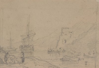 Kompozíciós tanulmányok (rajz) alkotó: Augustus Wall Callcott