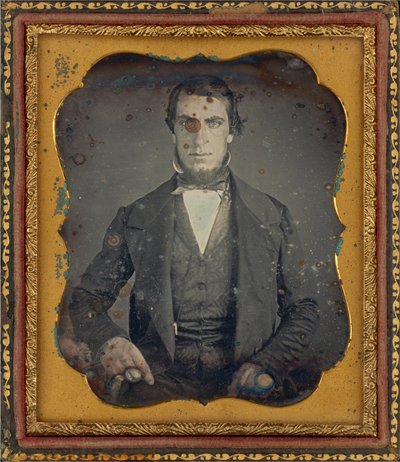 Egy férfi portréja,c. 1845 (fotó) alkotó: Augustus Washington