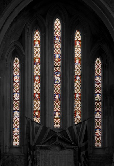 A bárányimádat, 1850 (festett üveg) alkotó: Augustus Welby Northmore Pugin
