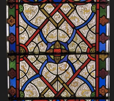 Keleti ablak, részlet, 1849 (festett üveg) alkotó: Augustus Welby Northmore Pugin