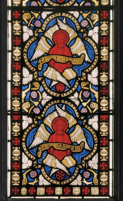 Seraphim, Oltáriszentség-kápolna, 1845 körül (festett üveg) alkotó: Augustus Welby Northmore Pugin