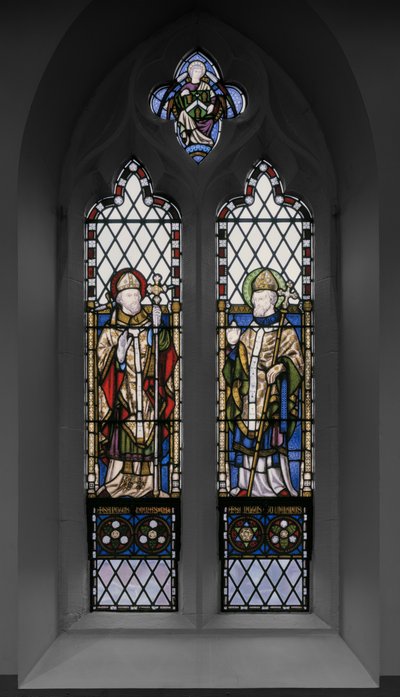 Szent Tamás és Szent Gulielmus, 1848 (ólomüveg) alkotó: Augustus Welby Northmore Pugin