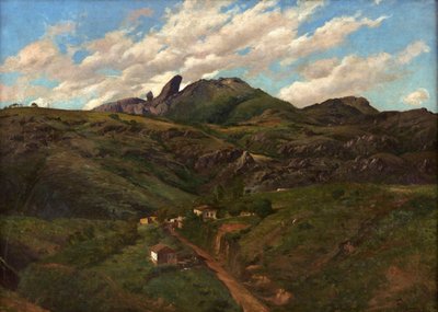 Itacolomi csúcs, Ouro Preto alkotó: Aurelio de Figueiredo