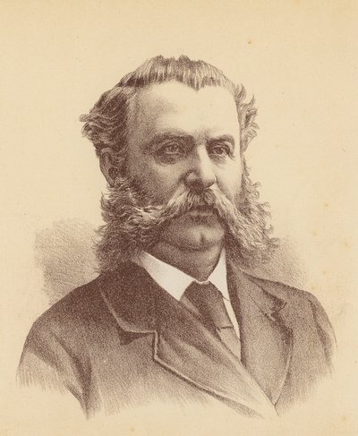 Frederic Henry Trouton kapitány (színes litográfia) alkotó: Australian School