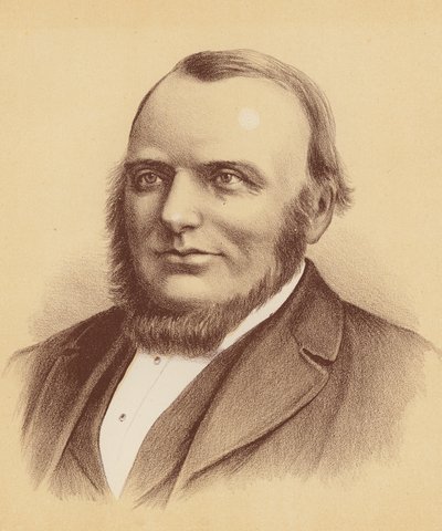 The Honourable Charles Moore (színes litográfia) alkotó: Australian School