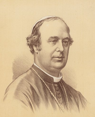 Roger Bede Vaughan, Sydney érseke (színes litográfia) alkotó: Australian School