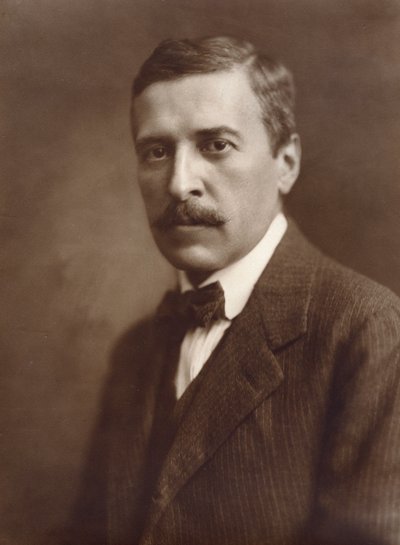 Hugo von Hofmannsthal portréja, 1920-21 körül alkotó: Austrian Photographer