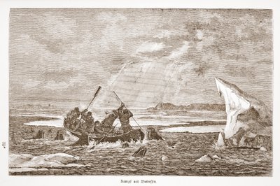 Harc rozmárral, 1876 alkotó: Austrian School