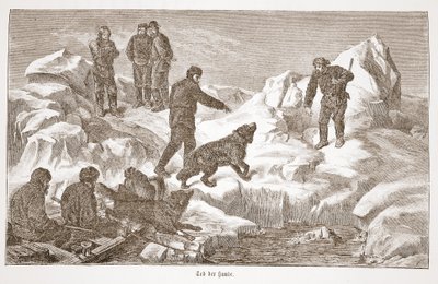 Vadászat kutyákkal, 1876 alkotó: Austrian School