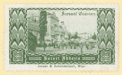 Kursaal Quarnero, Abbazia üdülőhelye (Opatija) alkotó: Austrian School