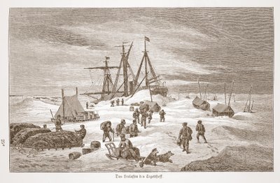 Elhagyva a Tegetthoffot, 1876 alkotó: Austrian School