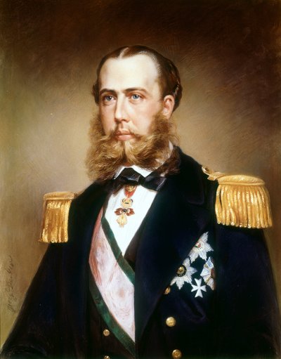 I. Maximilian 1865-ben. Habsburg Ferdinánd Maximilian József (Bécs alkotó: Austrian School
