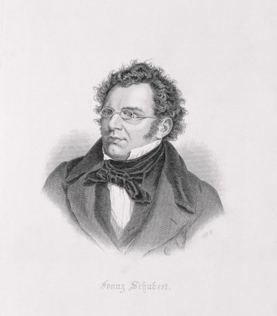Franz Schubert (1768-1827) portréja alkotó: Austrian School