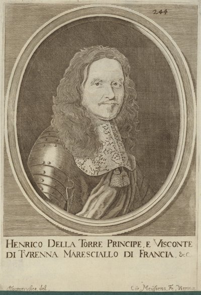 Henri de la Tour dAuvergne, Turenne vikomtja portréja alkotó: Austrian School