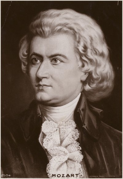 Wolfgang Amadeus Mozart portréja alkotó: Austrian School