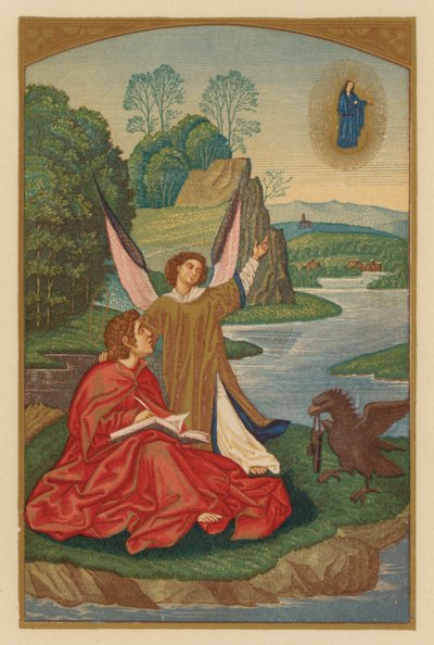 Szent János Ev (kromolit) alkotó: Austrian School