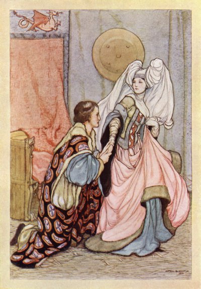 John Keats: Óda a melankóliáról (színes litó) alkotó: Averil Mary Burleigh