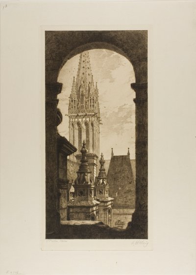 St. Pierre, Caen alkotó: Axel Herman Haig