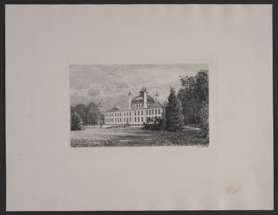 Dán: Fredensborg slot alkotó: Axel Holm