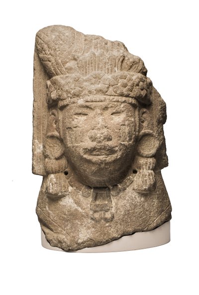 Xilonen, a fiatal kukorica istennője vezetője, Tenochtitlan, Mexikó, 1450/1500 alkotó: Aztec