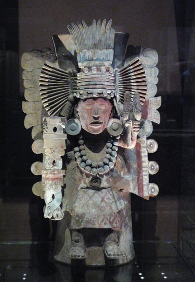 Füstölő a kukorica istennője, Xilonen alakjában, Tlahuac, késő posztklasszikus időszak, 1500 körül alkotó: Aztec