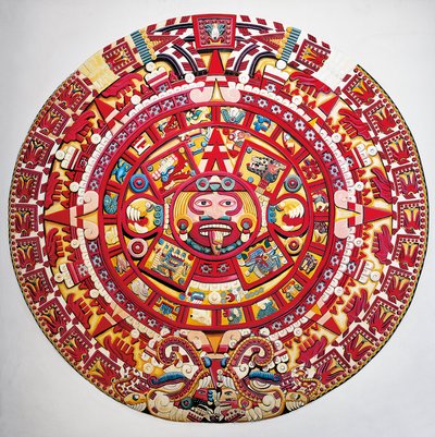 Napelemes naptár rekonstrukciója alkotó: Aztec Aztec