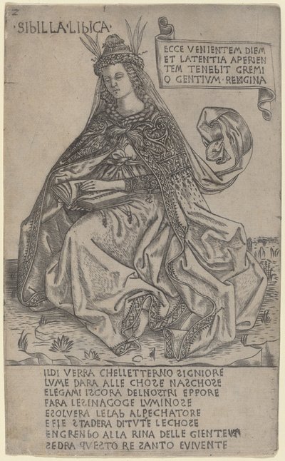líbiai Szibilla alkotó: Baccio Baldini
