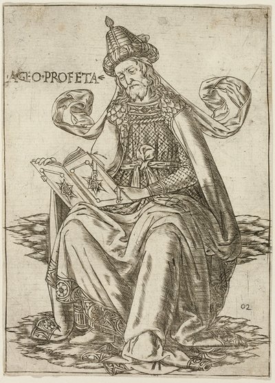 Haggai próféta alkotó: Baccio Baldini