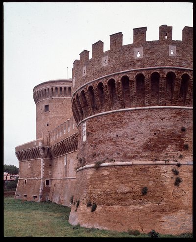 Középkori művészet: II. Julius pápa (Giulio) várának képe, Baccio Pontelli (kb. 1450-1494) építész, Gregoriopolis alkotó: Baccio Pontelli