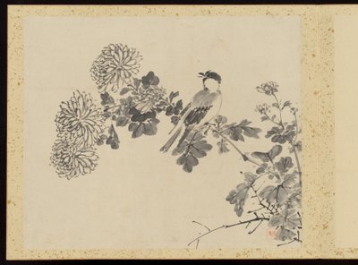 "Kifinomult elegancia a négy évszakban" (Shiji seiga), Album of Flower Paintings alkotó: Baiitsu Yamamoto