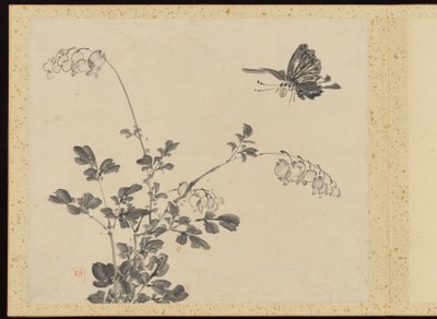 "Kifinomult elegancia a négy évszakban" (Shiji seiga), Album of Flower Paintings alkotó: Baiitsu Yamamoto