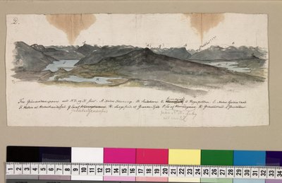 Emlékezés a hegyi utazásra 1820 -ban alkotó: Baltazar Mathias Keilhau