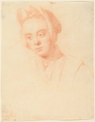 A művész felesége, Esther alkotó: Balthasar Denner