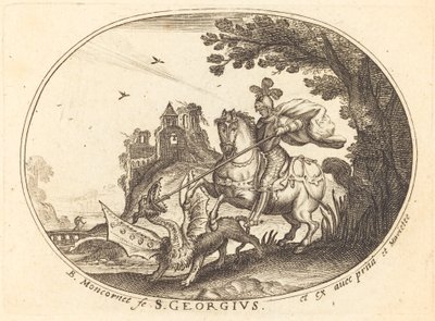 Szent György és a sárkány alkotó: Balthasar Moncornet