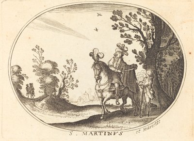 Szent Márton és a koldus alkotó: Balthasar Moncornet
