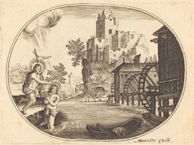 Krisztus keresztsége alkotó: Balthasar Moncornet