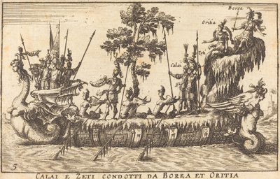 Calait Borea és Oritia hozta Zetiből alkotó: Balthasar Moncornet after Remigio Cantagallina