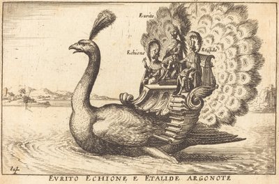 Evrytus Echione az Etalides, az argonautától alkotó: Balthasar Moncornet after Remigio Cantagallina