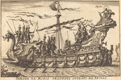 Azonosította a Mopso Argonoti-t Apollo vezetőivel alkotó: Balthasar Moncornet after Remigio Cantagallina